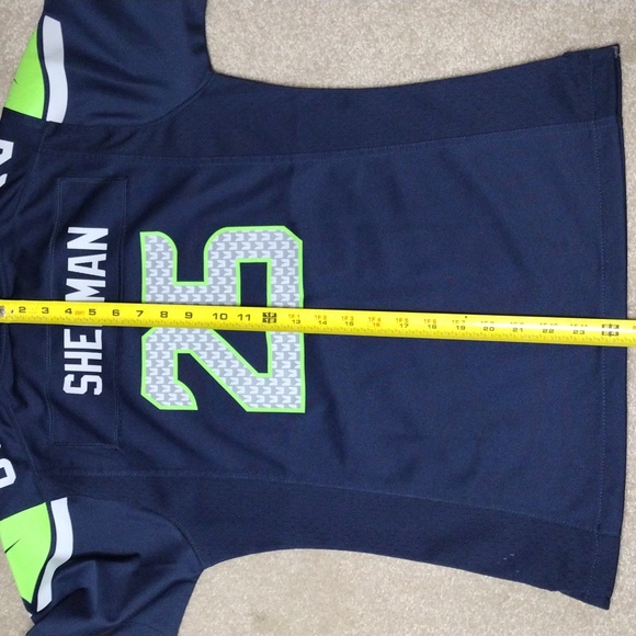 SEATTLE Seahawks kids XL (16) jersey - Picture 7 of 10